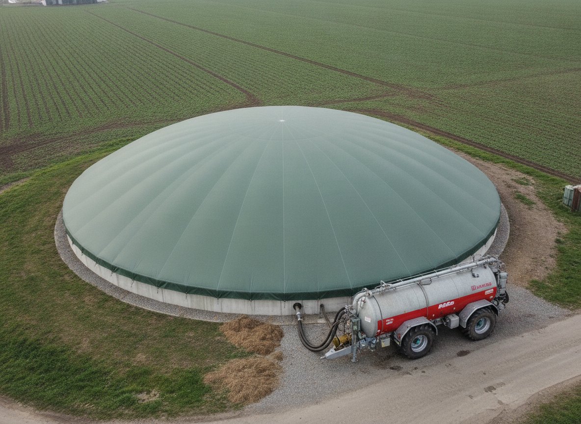 Digestate store