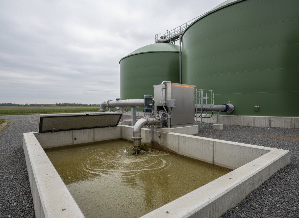 Receiving pit