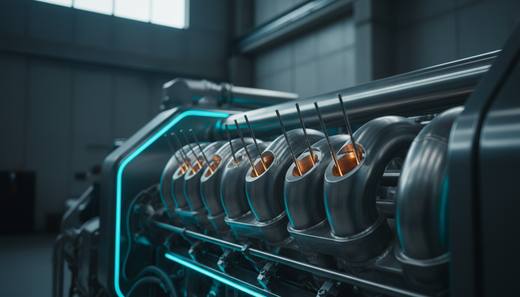 What do the exhaust gas temperatures reveal?